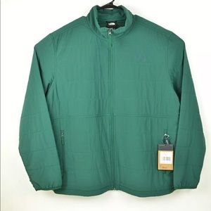The North Face Mountain SWTSHRT Men's Jacket Night Green Full Zip Size XXL